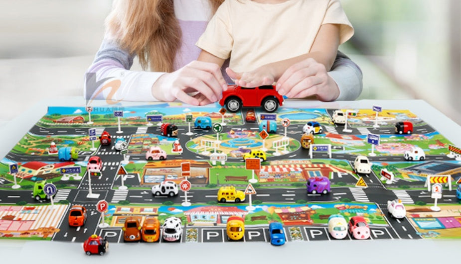Children’s City Play Mat – Interactive Car & Imagination Adventure Rug