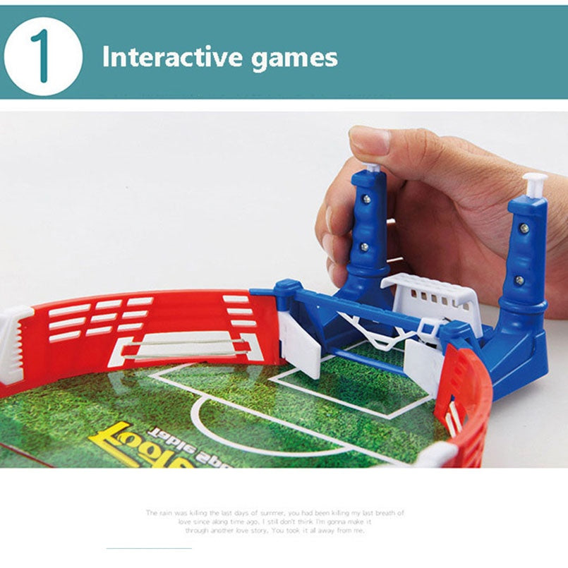 Mini Football Table Game – Portable Soccer Match Set for Kids & Families