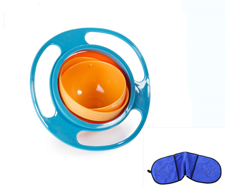 360° Spill-Proof Baby Bowl – Rotating No-Spill Dish for Kids & Toddlers