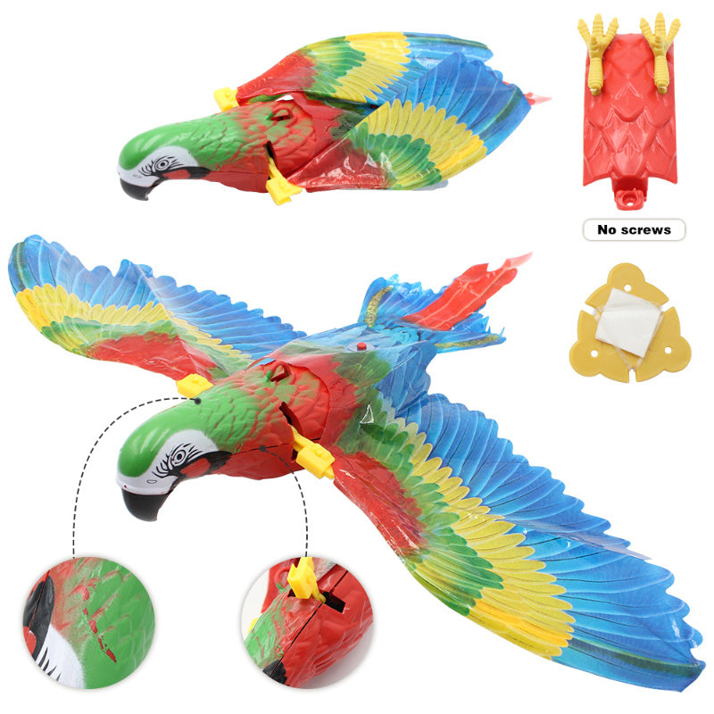 Flying bird Simulation Toy – Interactive Hanging Bird for Pets & Humans