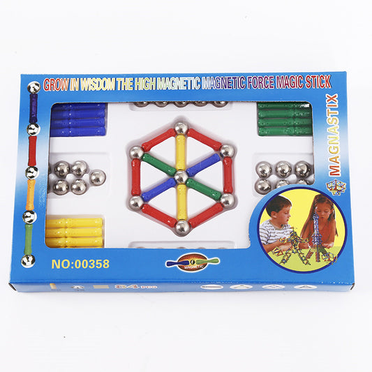 Magnetic Building Blocks Set – Creative STEM Toy for Kids