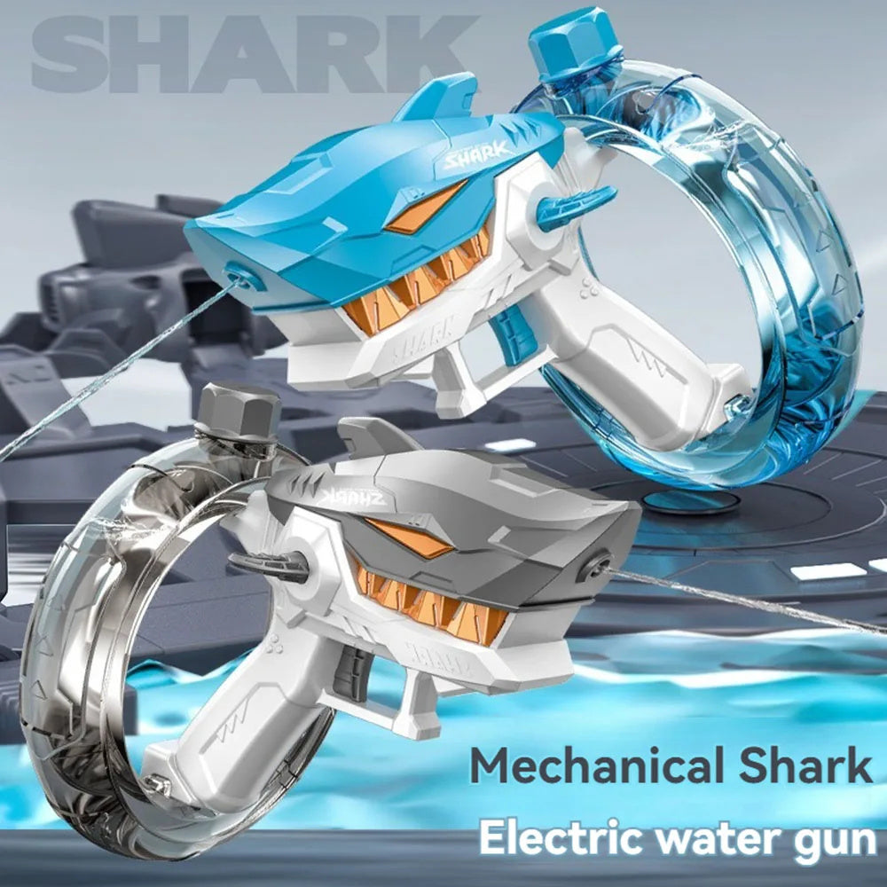 Shark Electric Water Gun – Automatic High-Power Soaker for Summer Fun