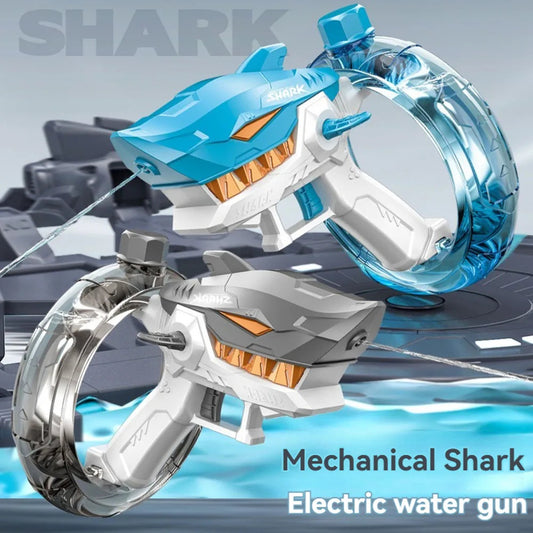 Shark Electric Water Gun – Automatic High-Power Soaker for Summer Fun