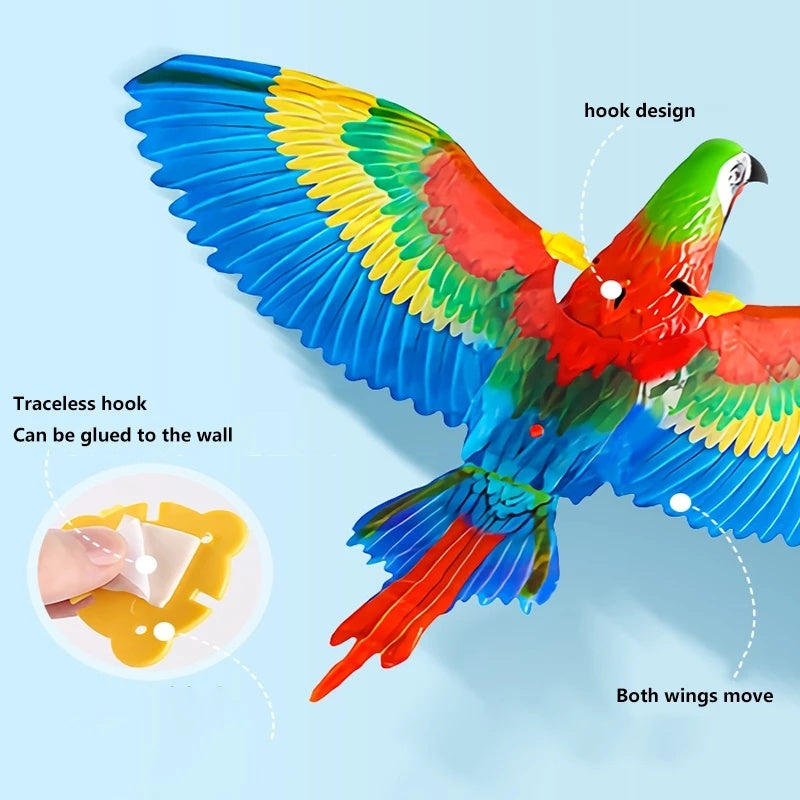 Flying bird Simulation Toy – Interactive Hanging Bird for Pets & Humans
