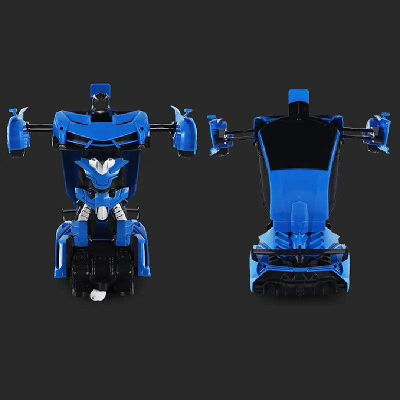 One-Click Transforming RC Car – Remote Control Deformation Vehicle with Lights
